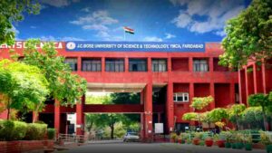 Faridabad JC Bose University Recruitment 2022
