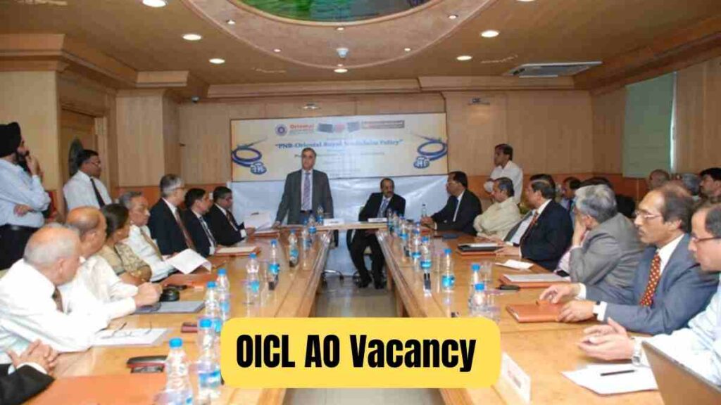 OICL AO Vacancy