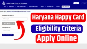 Happy Card Haryana Scheme Apply Online 2024