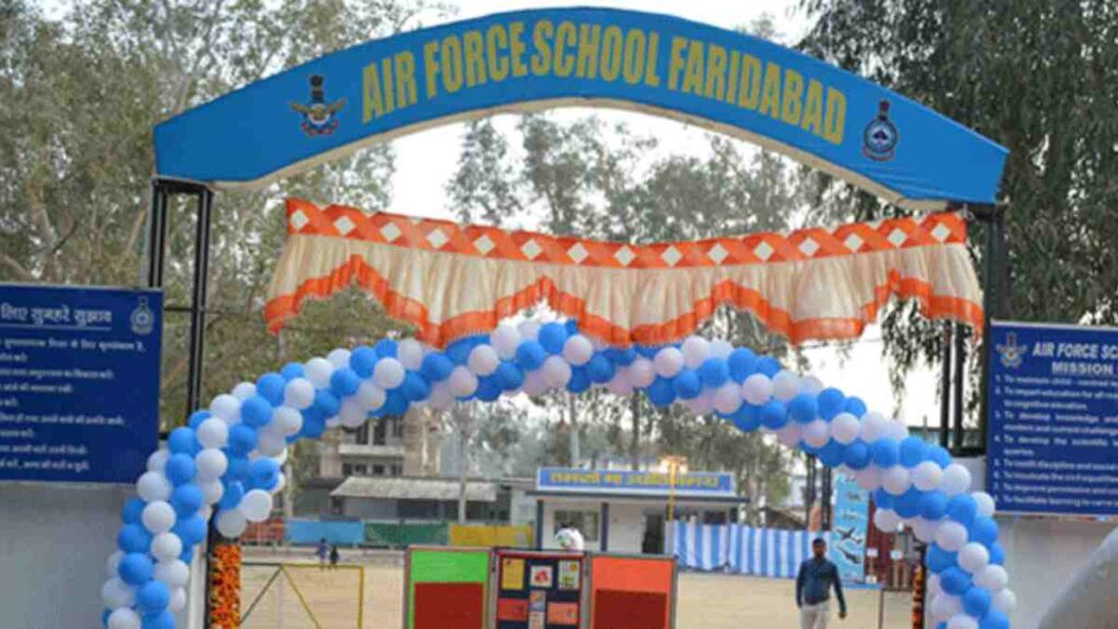 Airforce School Faridabad Vacancy
